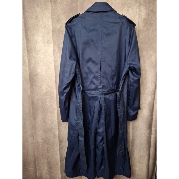 Vintage 90s Misty Harbor Duckwear Lightweight Rain Coat Trench Coat Womens XL/1X - Picture 5 of 16